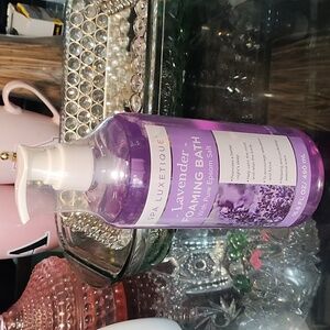 Lavender Foaming Bath with Epsom Salt - Purple